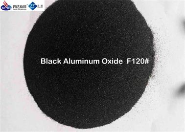متوسطة صلابة أكسيد الألومنيوم الأسود الرمال F12 - F240 لتلميع الفولاذ المقاوم للصدأ