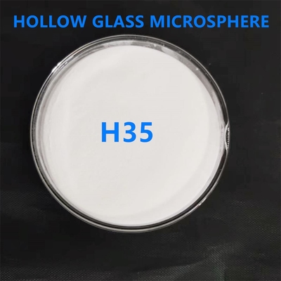 H35 مجهرية زجاجية مجوفة 30000 رطل لكل بوصة مربعة لسائل الحفر