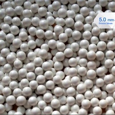 كرات صلابة عالية الطحن ، 4-10 مم زركونيا خرز طحن