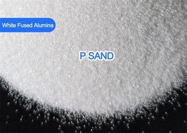 P Sand P16 # - 240 # وسائط انفجار أكسيد الألومنيوم الأبيض للمواد الكاشطة المطلية / حزام الرمل