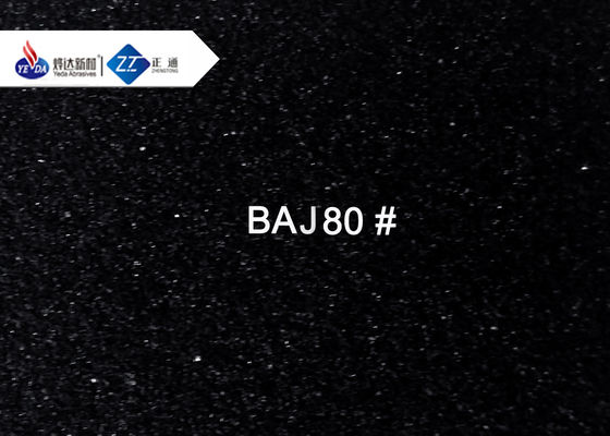 High Purity Black Aluminium Oxide Blasting Media Al2O3 80% Min J16# - J240#