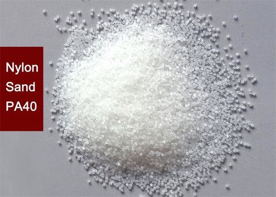 Smooth Cut Surface Plastic Sandblasting Media / Plastic Bead Blasting Media
