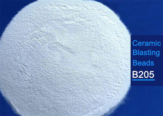 700HV Hardness Ceramic Blasting Media B205 For Castings Forging Blank Sandblast Cleaning